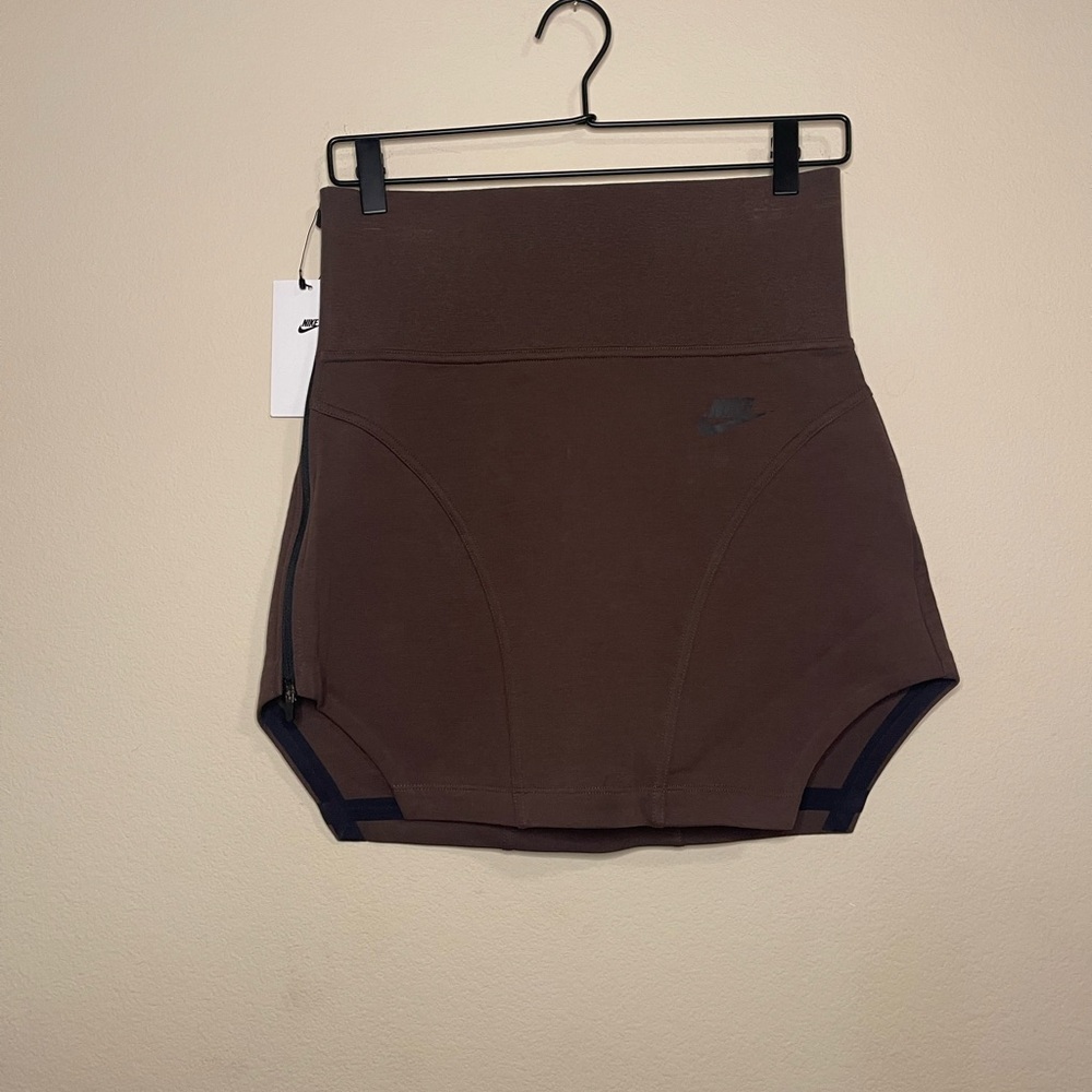 Nike Tech Fleece High Waist Mini Skirt